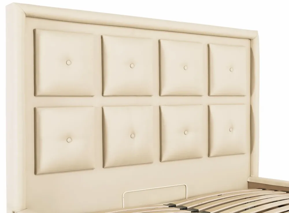 Ліжко Двоспальне Windsor Comfort 160 х 200 см Fly 2207 З підйомним механізмом та нішою для білизни Бежевий Київ - фото 6