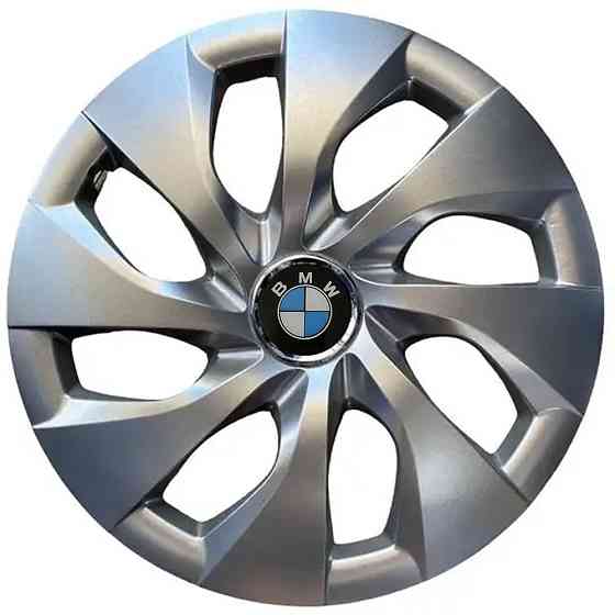 Автомобильные модельные колпаки R16 BMW 416 4шт, SJS, серебряные Киев