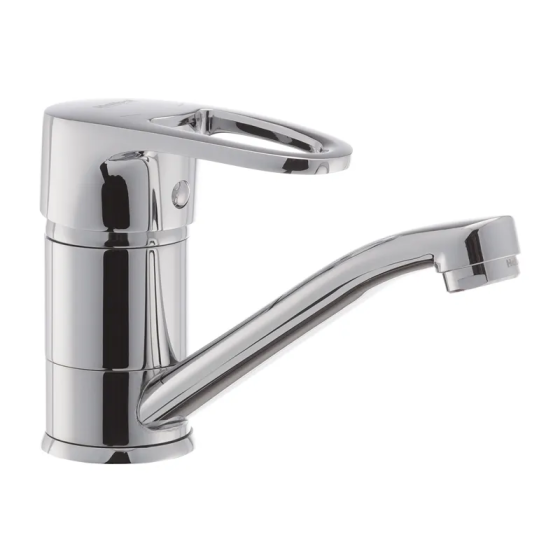 Змішувач для умивальника Haiba Ceba 555, довжина 15 см (HB0035) Харків