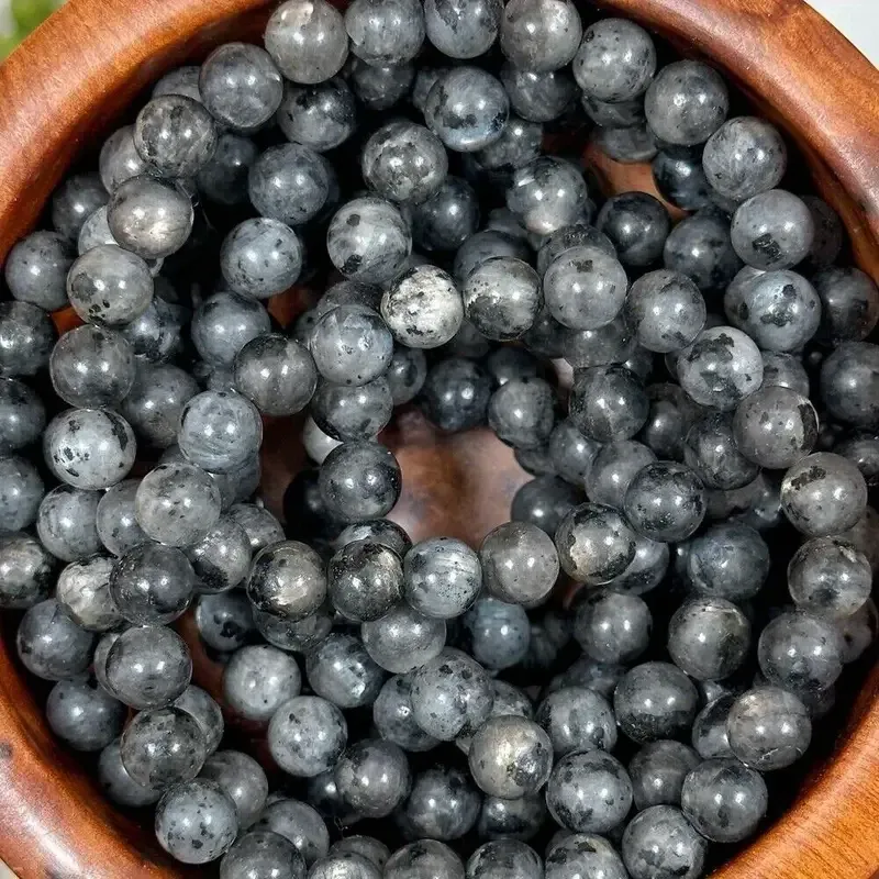 Браслет из натурального лабрадорита 8 мм – энергетический талисман, оберег и стильное украшение Киев - изображение 4