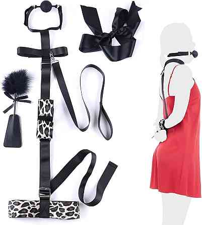 БДСМ-набір LOCKINK YEAHWOW Armbinder Restraint Set Black Sex Aura Київ