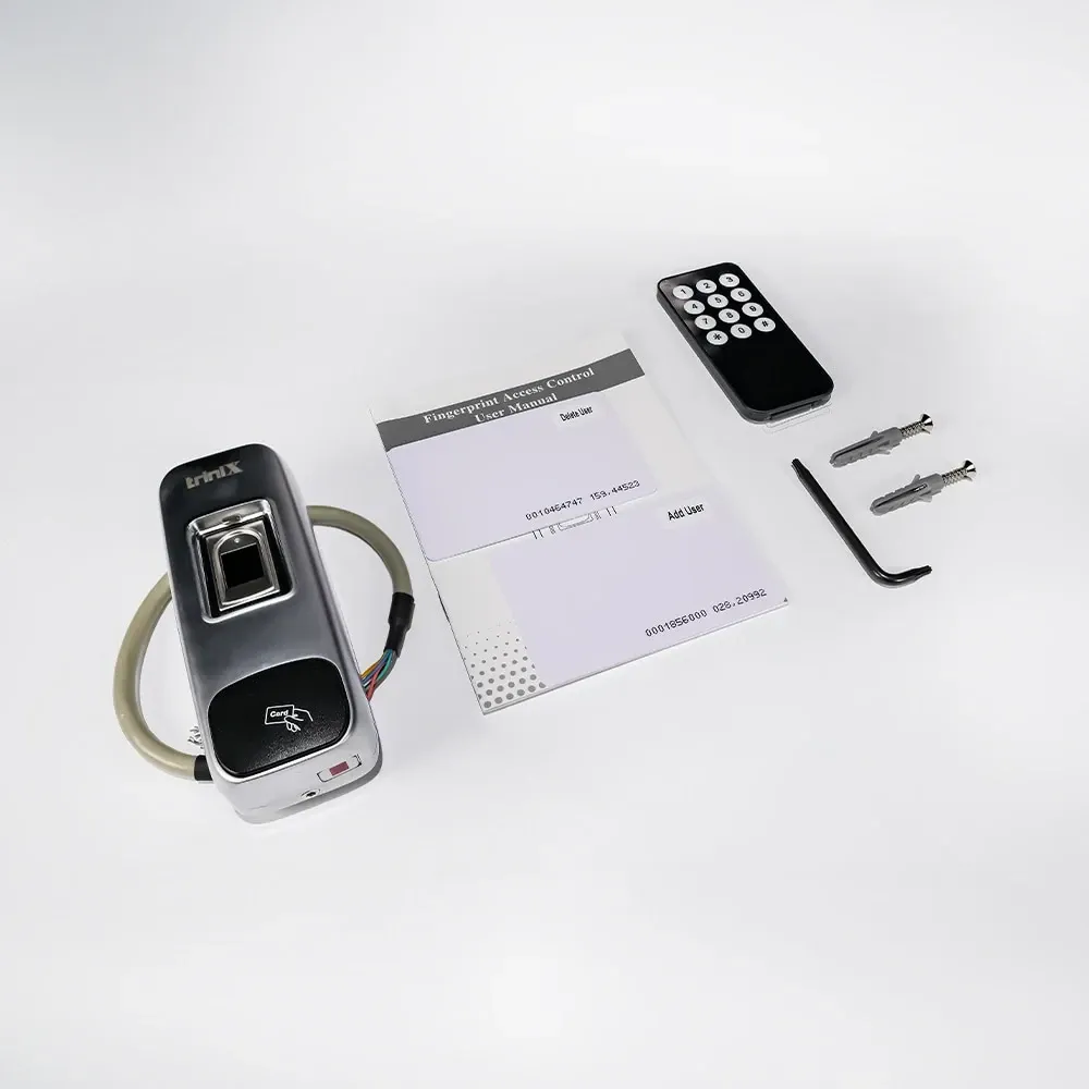 Біометричний антивандальний термінал Trinix TRR-2000EFW зі зчитувачем відбитків пальців і карт EM-Marine (72-00005) Київ - фото 10