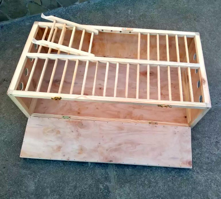 Ящик для переноски голубей 