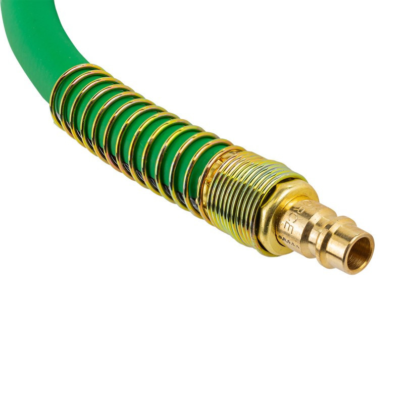 Шланг воздушный резиновый армированный с быстросъемами 10*16мм*15м ROCKFORCE RF-AHC-52G Одесса - изображение 5