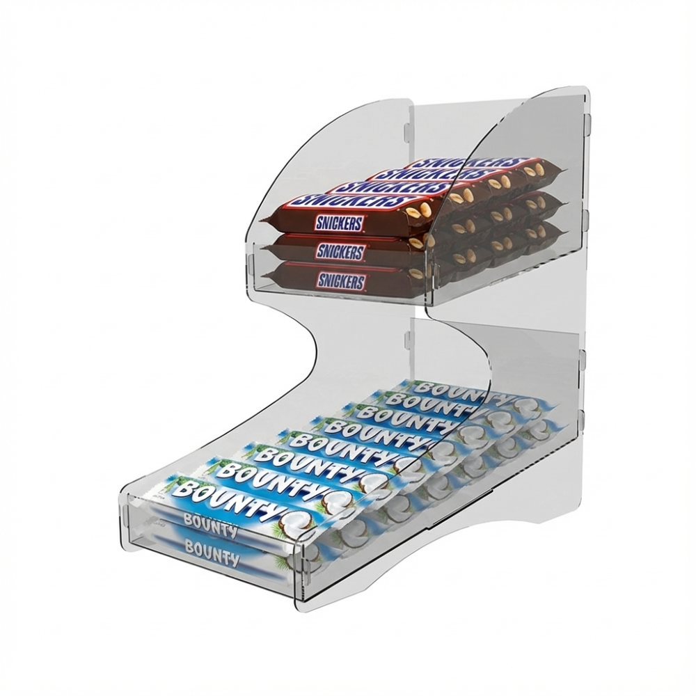 Підставка вітрина EKOSTAR під батончики настільна 150х276х260 Київ - фото 1