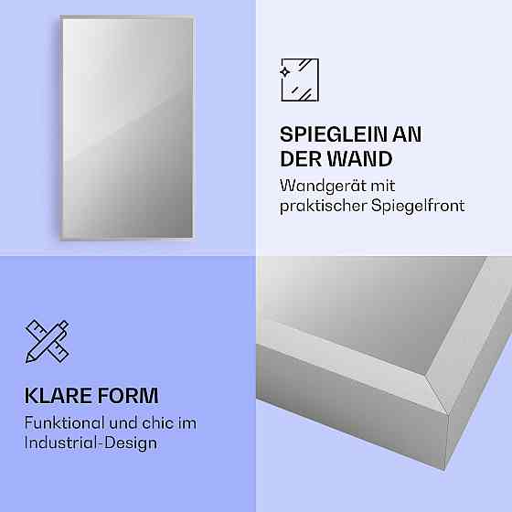 La Palma 1000 розумний нагрівач 2-в-1 інфрачервоний конвектор 120x60 см 1000 Вт дзеркало 1000 Вт (60 x 120 см) Рівне