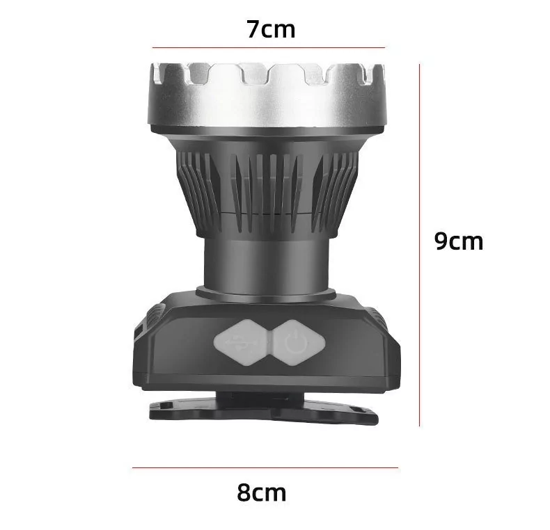 Налобный аккумуляторный фонарь SQ-820 Киев - изображение 2