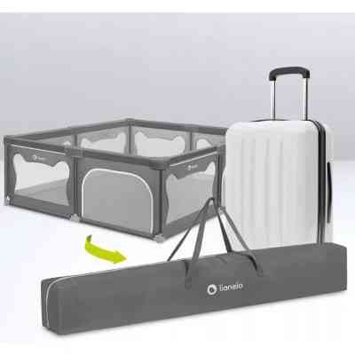 Детский манеж Lionelo Willow XL Grey Concrete (LO-WILLOW XL GREY CONCRETE) Винница