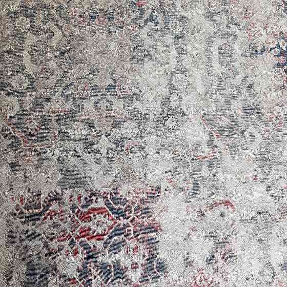 Обои метровые винил на флизелине Decowall Retro абстракция восточный рисунок под ковер розовые Киев