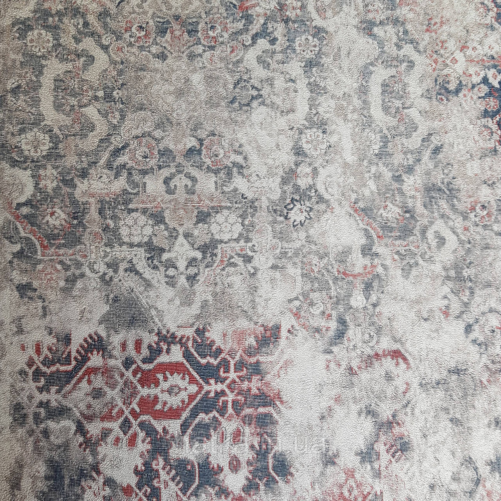 Обои метровые винил на флизелине Decowall Retro абстракция восточный рисунок под ковер розовые Киев - изображение 2