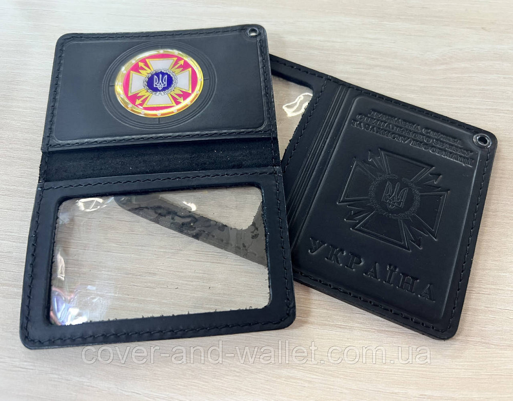 Обкладинка з прозорим вікном на посвідчення ДССЗЗІ (держспецзв'язок) Puos Київ - фото 4