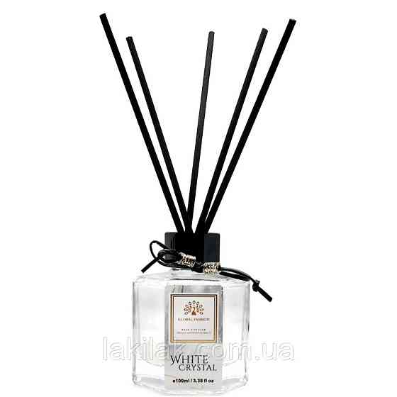 Ароматичний дифузор Global Fashion White Crystal 100мл Херсон