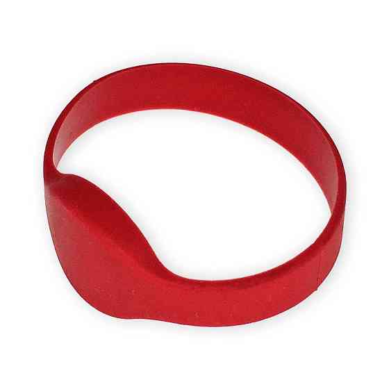 RFID браслет з чипом MIFARE SEVEN R-65 червоний (70 мм) Київ
