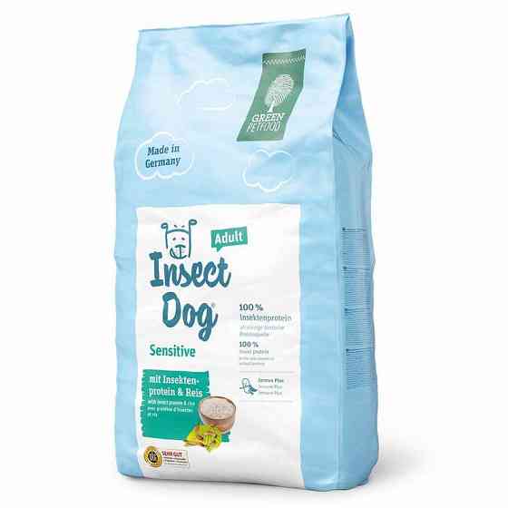 Green Petfood InsectDog Sensitive Adult (Грін Петфуд ІнсектДог) корм для собак з протеїном комах і рисом 10 кг Запоріжжя