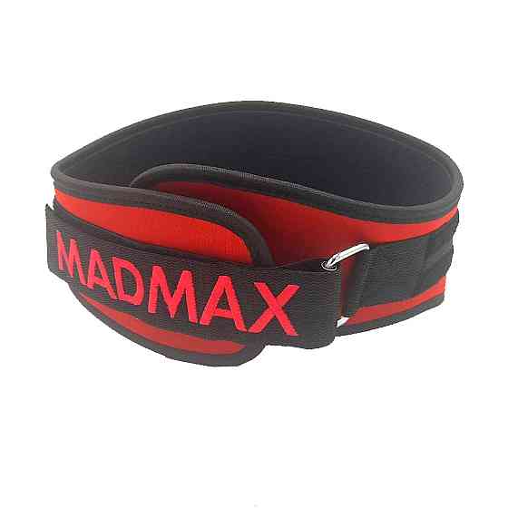 Пояс для важкої атлетики MadMax MFB-421 Simply the Best неопреновий Red L Кам'янське