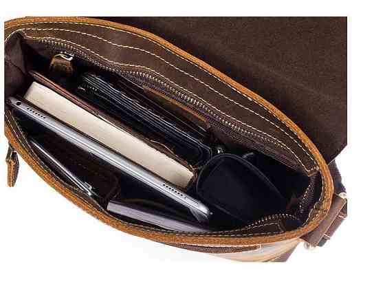 Сумка мужская Vintage 14675 Коричневая Киев