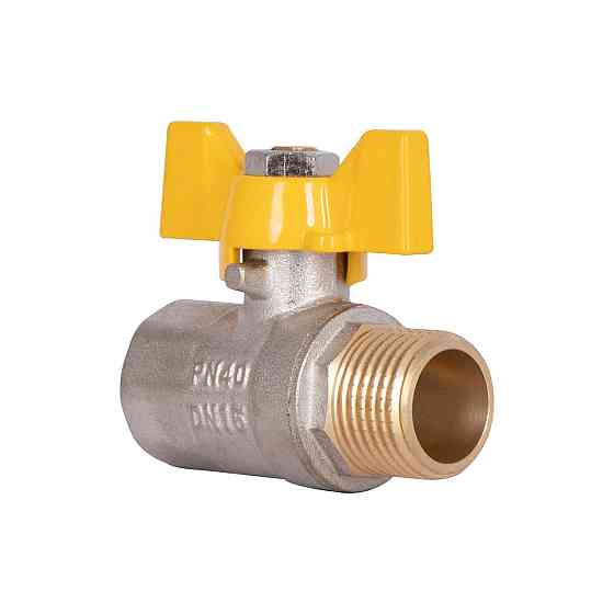 Кран кульовий Thermo Alliance Base 1/2" ВН для газу (метелик) SD607G15 Київ