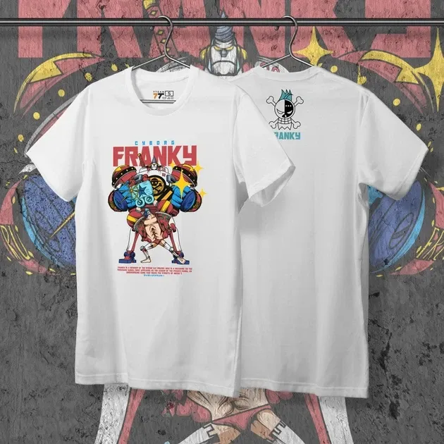 Футболка мужская с принтом Ван Пис Franky Размер 48 Anime0237 Днепр - изображение 1