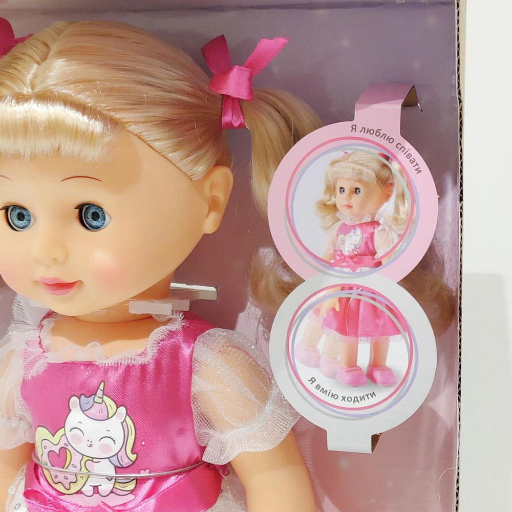 Лялька LimoToy розмовляє українською Даринка ходить співає пісні 33см (M 5808 I UA) Чернігів - фото 5