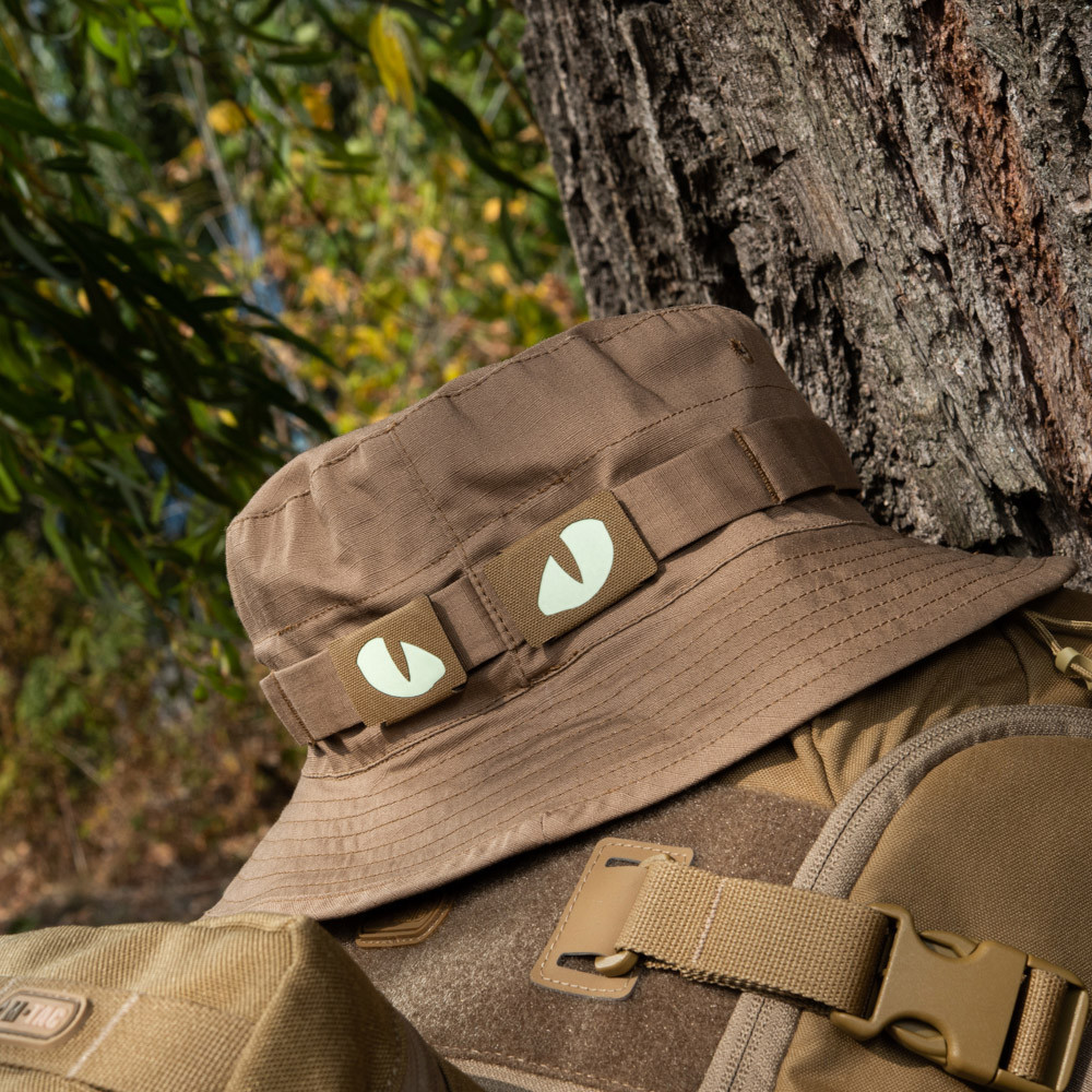 Люминесцентный Шеврон PVC на липучке M-Tac 