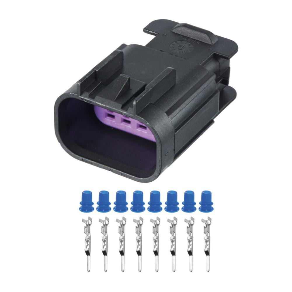 Роз'єм конектор 8-кон., 1532684 APTIV (Delphi) Америка, Корея, Японія, Америка, Buick, Cadillac, Chevrolet, Daewoo, GMC, Isuzu Київ - фото 1