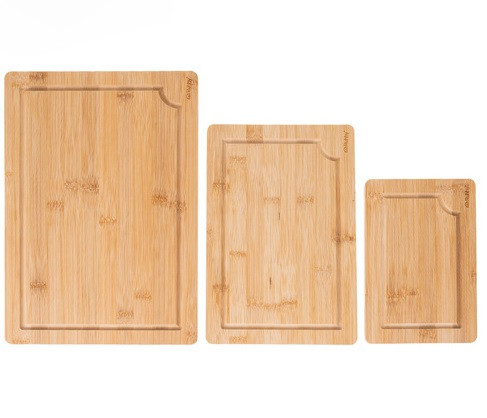 Набор бамбуковых кухонных досок 3 шт с подставкой Ruhhy (26265) Нововолынск - изображение 3