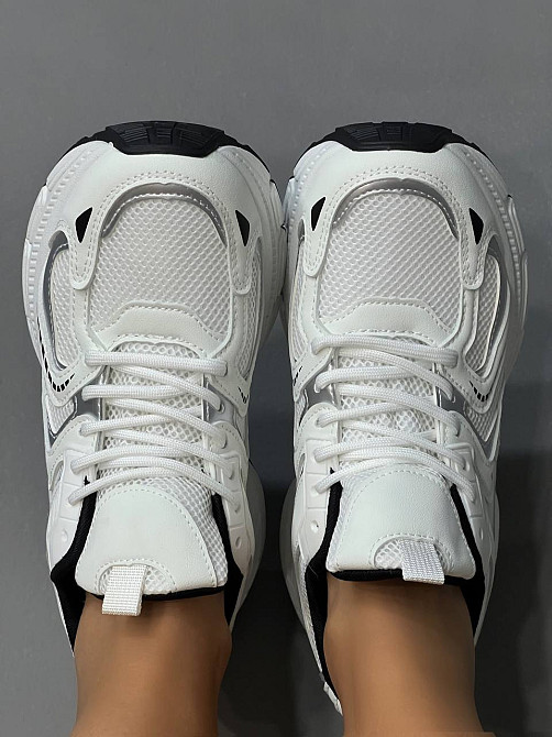 Кросівки жіночі Navigator 4-1 комбіновані сітка зі вставками білі , 39, 24 см Київ - фото 8