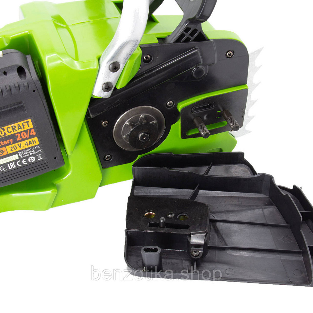 Акумуляторная цепная пила Procraft PCA40/2 + 2 АКБ 4Ач + зарядное устройство + масло 1л (бесщёточная Киев - изображение 9