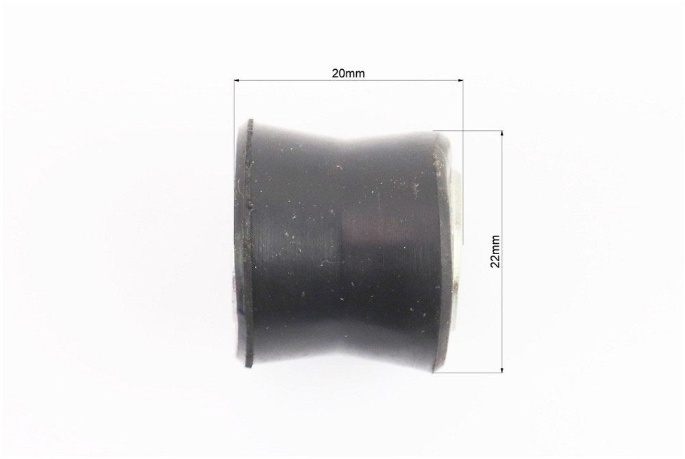 Сайлентблок амортизатора + втулка 10мм к-кт, ЧОРНИЙ Киев - изображение 2