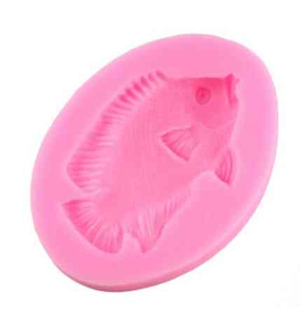 Молд силиконовый рыба Наполеон 68 на 49 мм розовый Киев