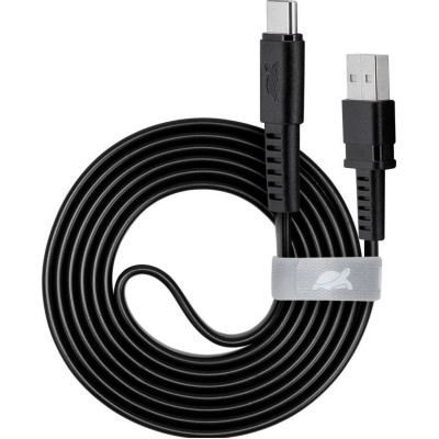 Дата кабель USB 2.0 AM to USB-C 1.2m black RivaCase (PS6002 BK12) Винница - изображение 1