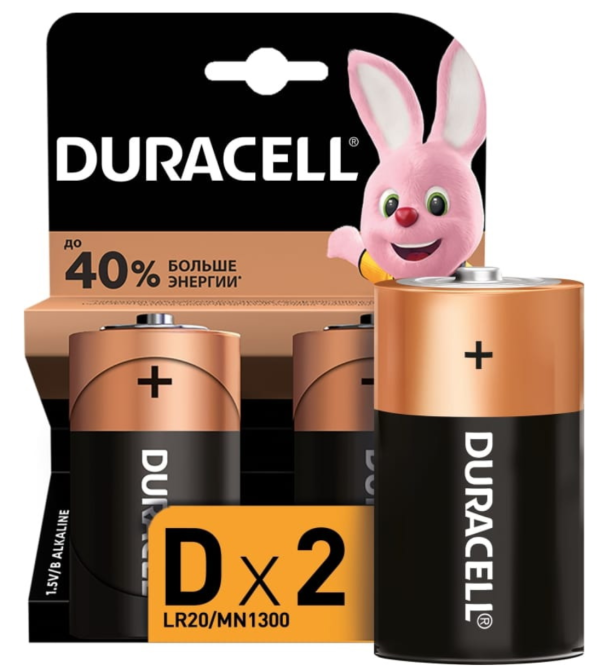 Батарейка Duracell LR20 Alkaline Днепр - изображение 1
