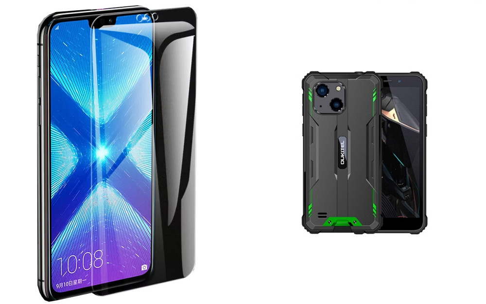 Захисне скло NeoGlass для Oukitel WP20 Pro – надпрозоре та стійке Київ - фото 2