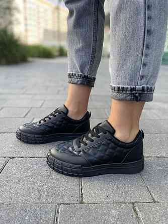 Weide Кеди жіночі WEIDE чорні еко-шкіра 37-41рр. ( ) Коломия