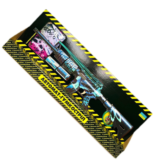 Зібрана модель Гумкостріл АВТОМАТ "M4-A1 MERMAID" M4-Me Вінниця