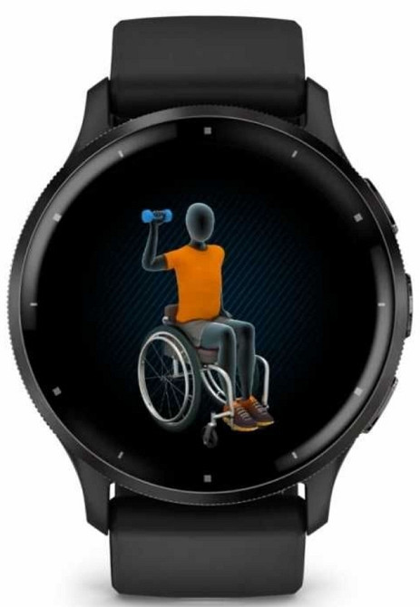 СМАРТ - Часы: Garmin Venu 3 Slate S. Steel Bezel w. Black Case. Киев - изображение 6