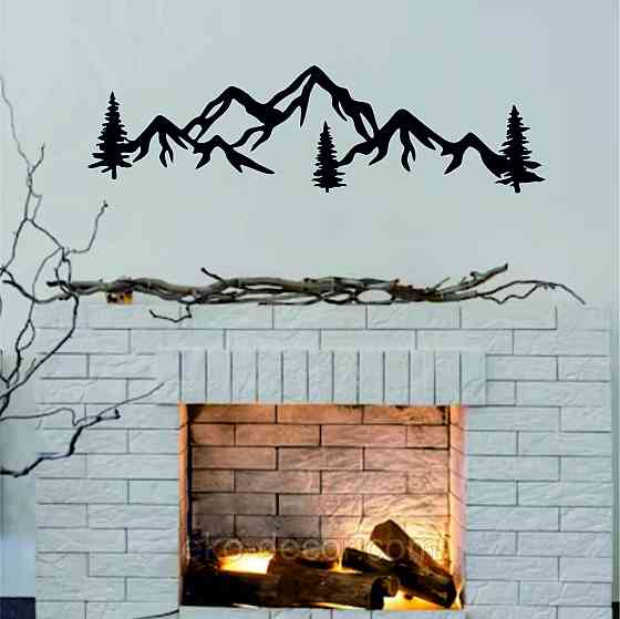 Декоративне настінне Панно «Гори», Декор на стіну Київ