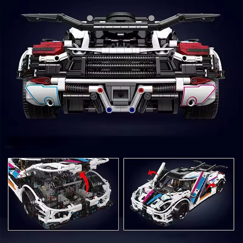 Конструктор спортивный автомобиль.Суперкар “Koenigsegg” на 3063 детали,белая Каменец-Подольский - изображение 4