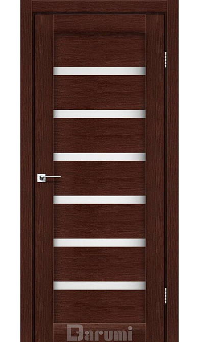 Двері VELA. Полотно, екошпон Венге панго Київ - фото 1