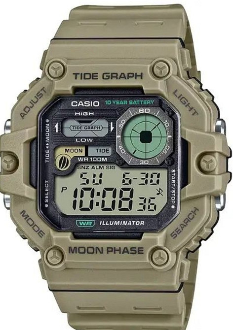 Годинник Casio WS-1700H-5A   Спортивний наручний годинник Харків - фото 3