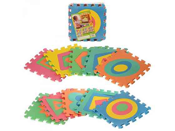 Дитячий ігровий килимок мозаїка Фігури M 2737 матеріал EVA Вінниця