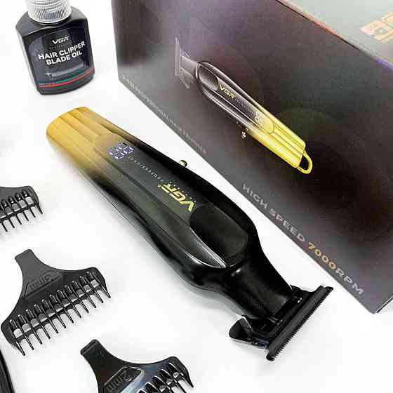 Машинка для окантовки акумуляторна VGR, Машинка для стрижки волосся з акумулятором GT-53 Івано-Франківськ