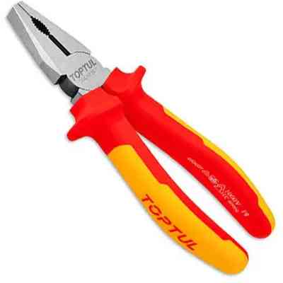 Плоскогубцы Toptul с изолированными ручками, пассатижи 8