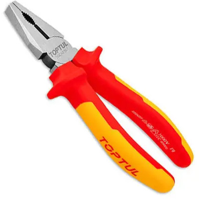 Плоскогубцы Toptul с изолированными ручками, пассатижи 8