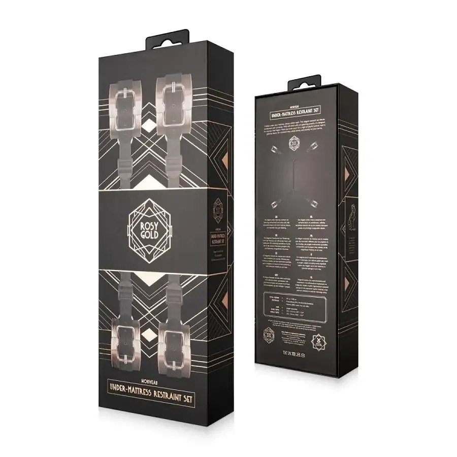 Фіксатор рук і ніг для ліжка Rosy Gold - Under-Mattress Restraint Set Львов - изображение 10