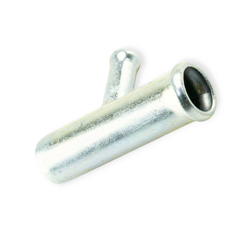 Тройник блока (водяной) Ланос 1.4 3 выхода (завод) головки Мукачево - изображение 1