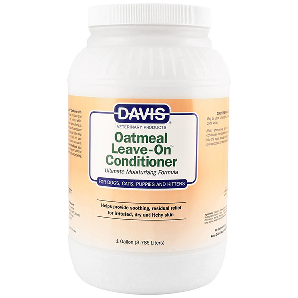 Davis Oatmeal Leave-On Conditioner ДЭВИС ОВСЯНАЯ МУКА суперувлажняющий кондиционер для собак, котов, концентрат Киев - изображение 1