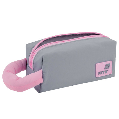 Пенал Kite 2703-2 сіро-рожевий (K25-2703-2) Винница - изображение 5