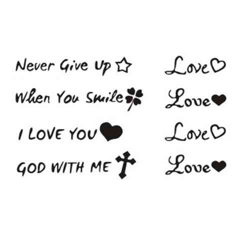 Тимчасове тату 10*6см Київ