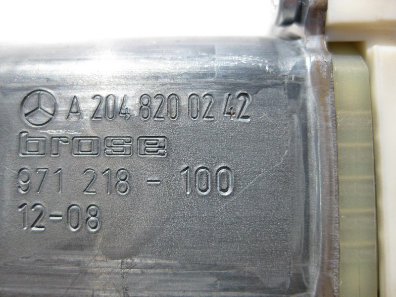 Mercedes-Benz  A2048200242 Моторчик переднього правого склопідйомника E-Class W212 C-Class W204 GLK X204 SLS C197 Одесса - изображение 3